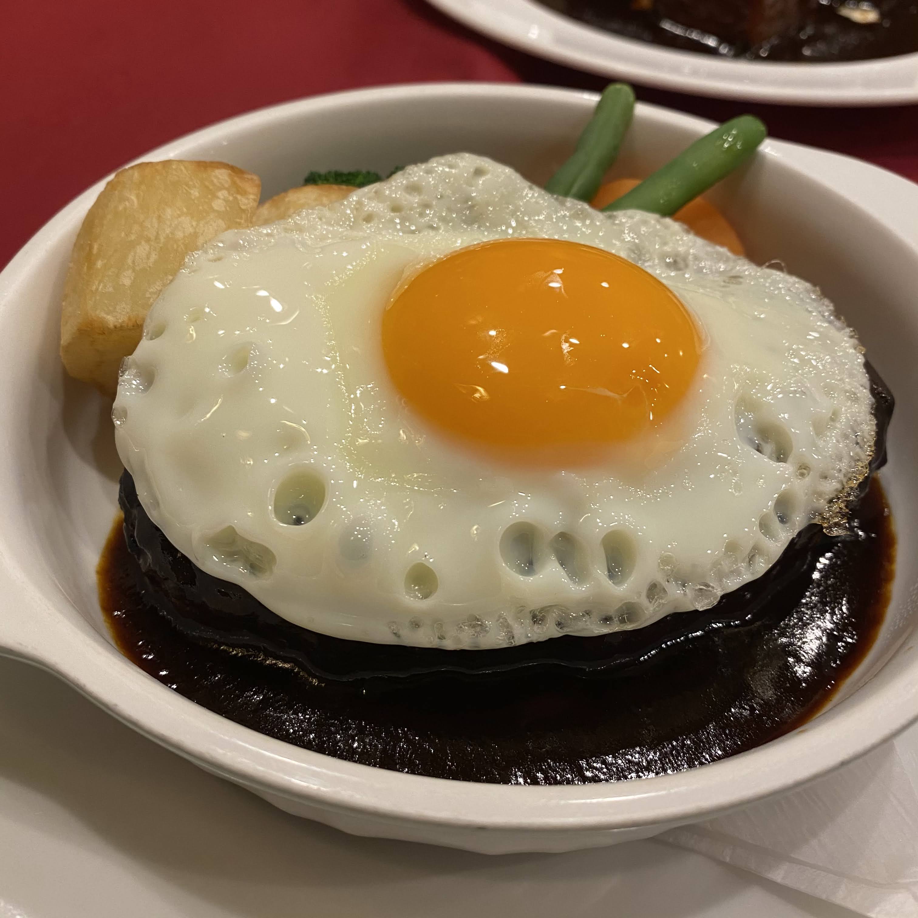 グリルグランドのハンバーグ